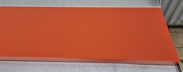 Schneidebrett Schneideplatte rotbraun (150x30x3cm)