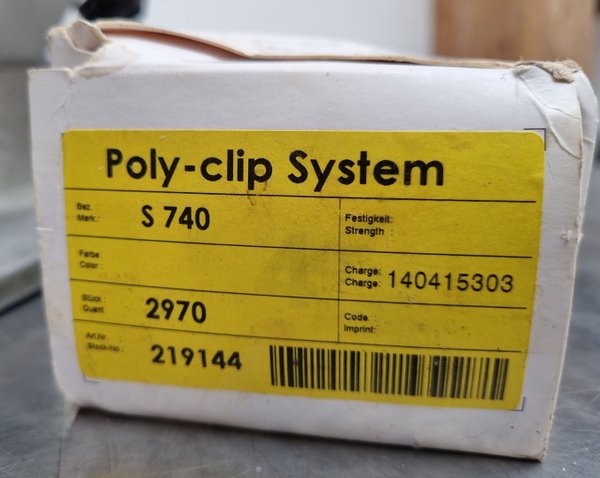 manueller Handclipper (Poly-Clip SCH 7210)